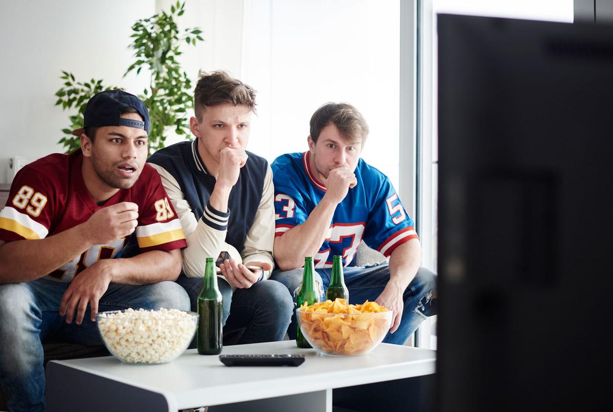 guys watching football