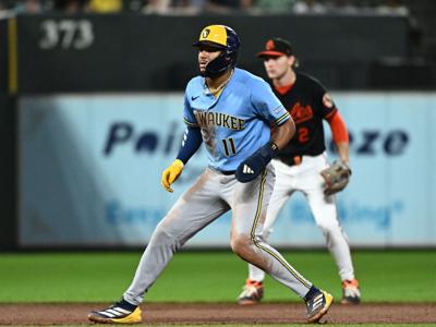 BASEBALL-MLB-BAL-MIL/