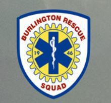 Burlington Rescue Squad logo