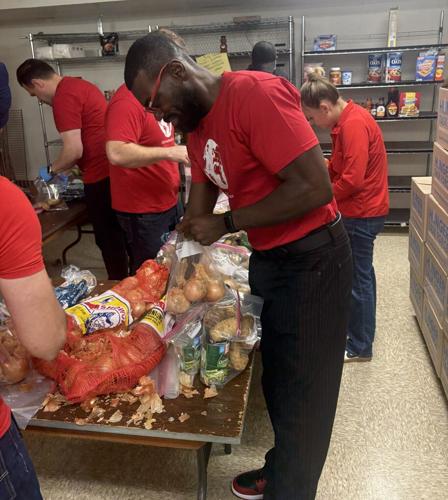 Eli Lilly employees give a helping hand at Salvation Army
