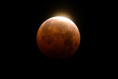 Total lunar eclipse, AP generic file photo