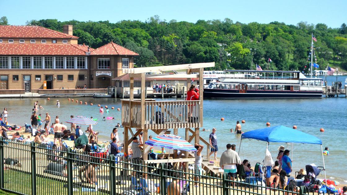 Lake Geneva allows crowds to grow at beach despite coronavirus | Local
