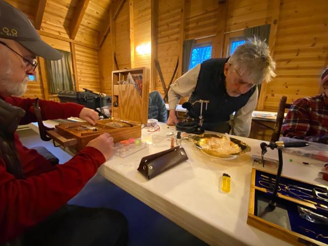 Racine nature Center fly tying