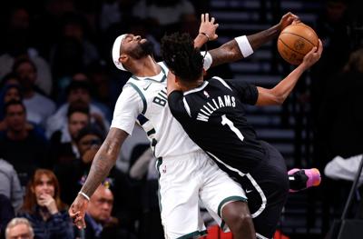 Bucks Nets Basketball