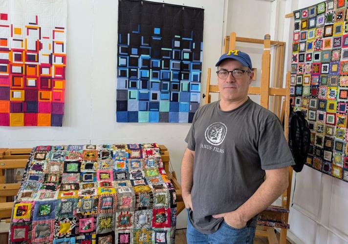 Art Studios: Curt Emmer in his studio.jpg