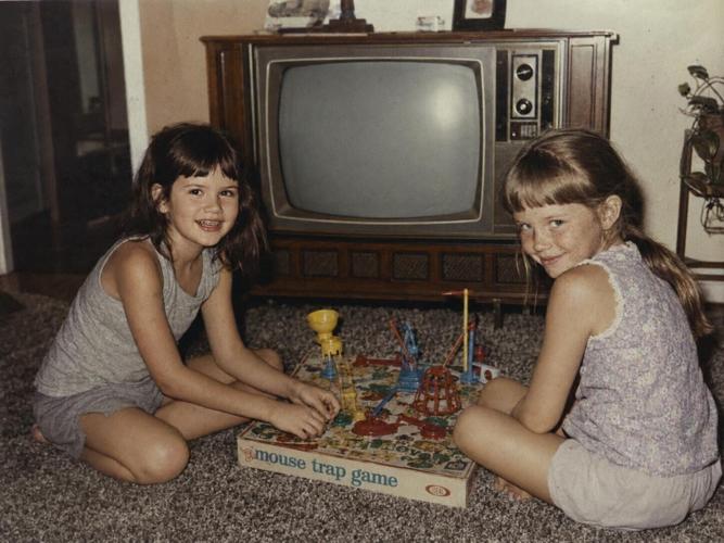 Liz Sem Kaminski and her friend Renee