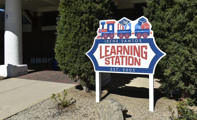 Irene Santos Learning Station sign