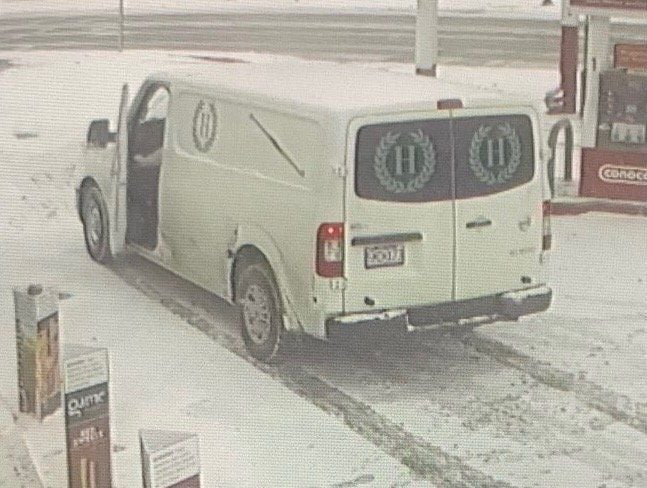 Funeral home van stolen