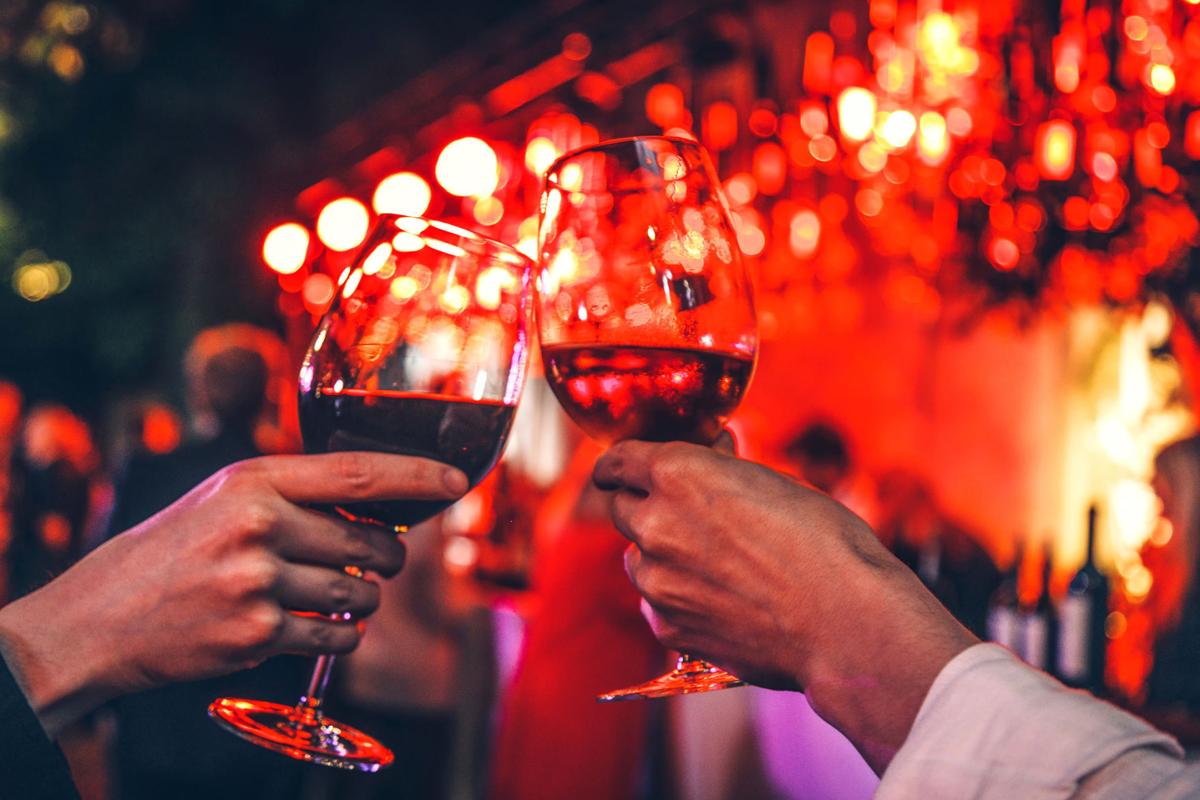 Valentine's Day toast