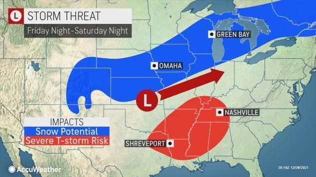 Fri night-Sat night by AccuWeather