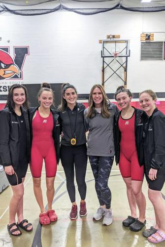 Badger girls swim