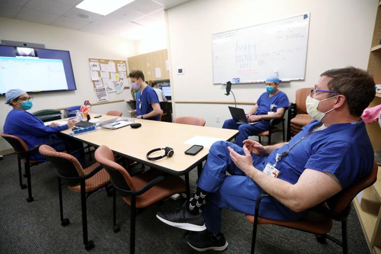 Critical care team at UW