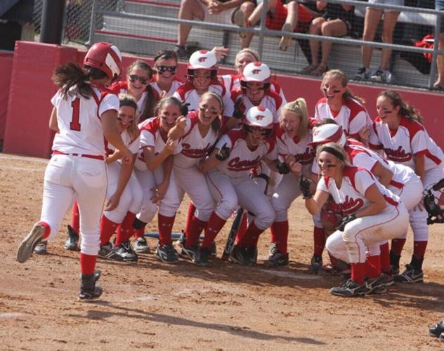 Chippewa Falls celebrates an Evie Schaller homer
