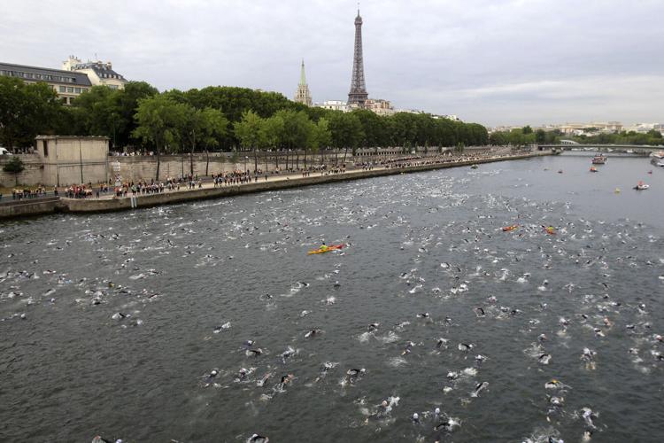 OLY Paris Swimming in the Seine