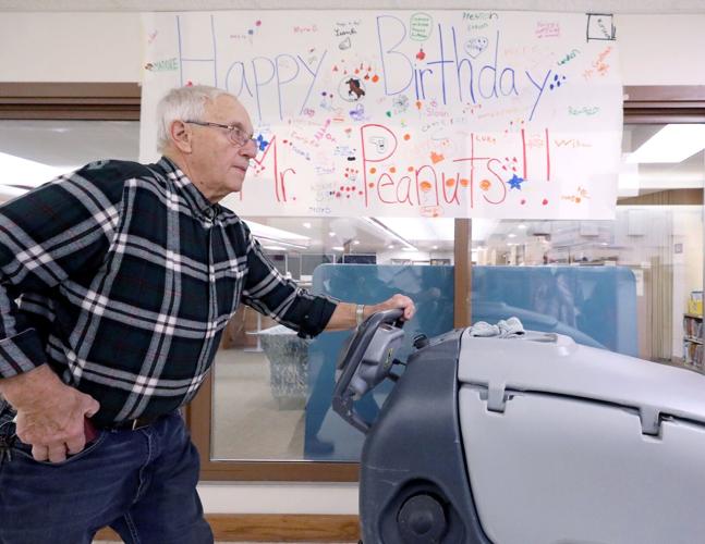 Cross Plains custodian celebrates 58 years with elementary school