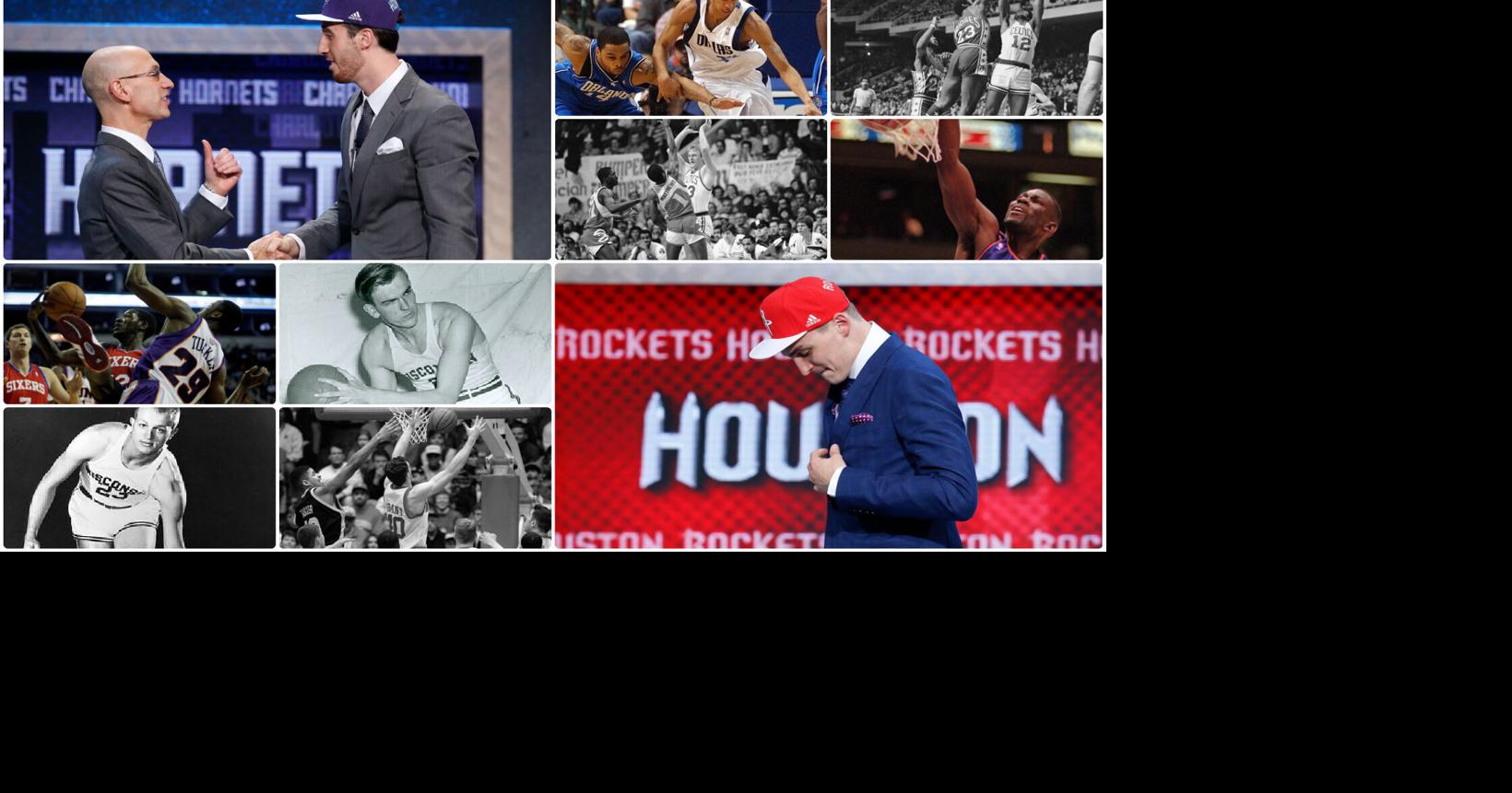 A look at every Wisconsin men's basketball player selected in the first round of the NBA draft