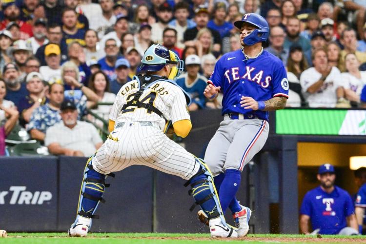 BASEBALL-MLB-MIL-TEX/