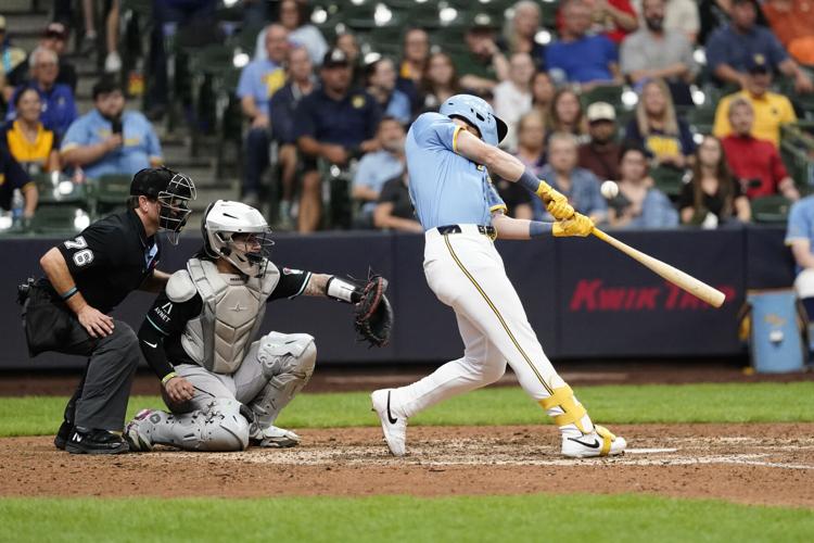 Diamondbacks Brewers Baseball