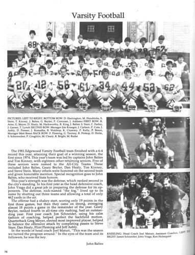 Chris Farley - Senior team picture