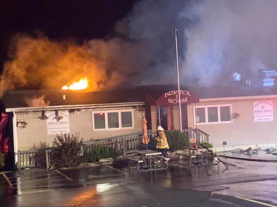 Bristol House II was damaged by an early morning fire Friday