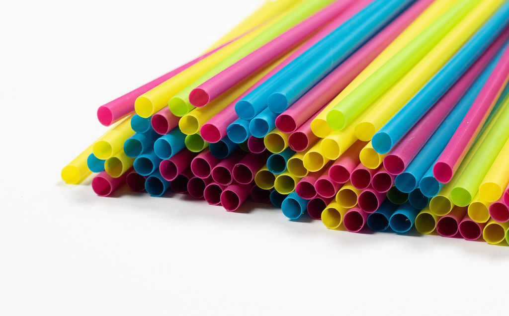 Drinking straws free stock image