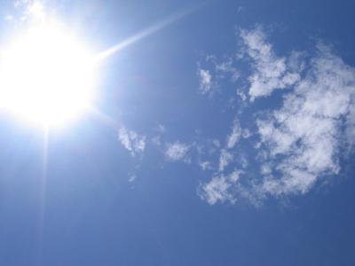 Scorching sun, generic file photo