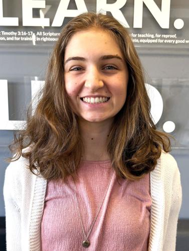 Faith Christian School senior Jianna Tartaglia, of Clinton