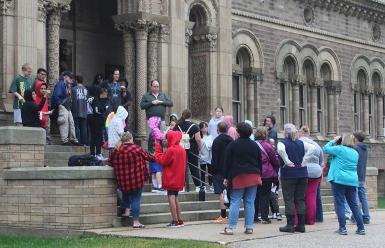 Students gather for "Adventures in Infrared Astronomy" at Yerkes Observatory