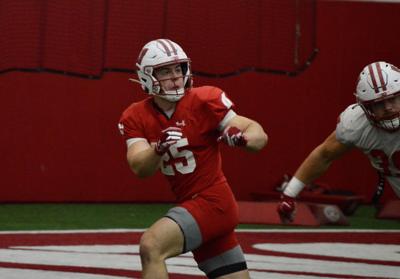 Cade Yacamelli spring practice 04Apr2023