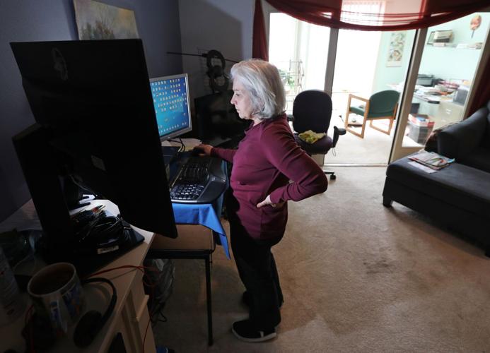 Yvonne standing