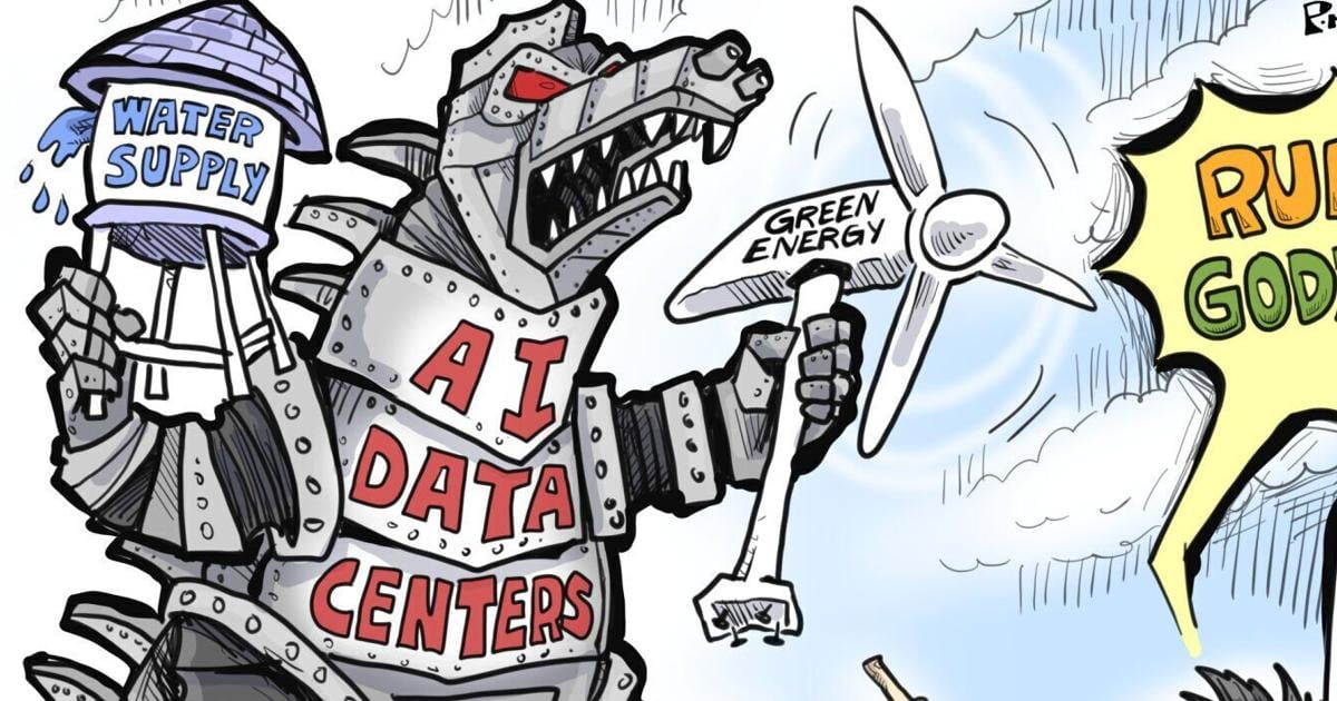 Phil Hands' favorite cartoons about data centers in Wisconsin