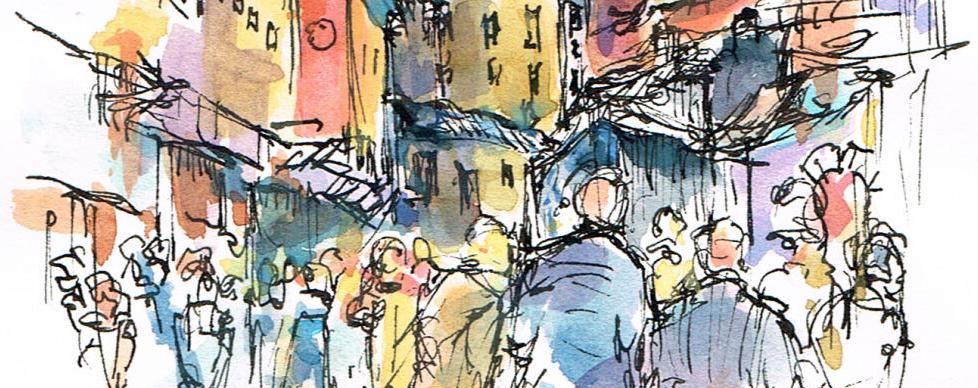 "Ponte Vecchio Florence" by Ann Thomas