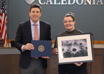 Isabella Rotizza and U.S. Rep. Bryan Steil