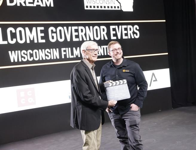 Evers visits Kenosha