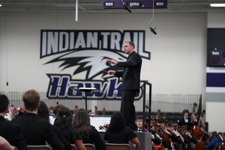 James Mick conducts KUSD students