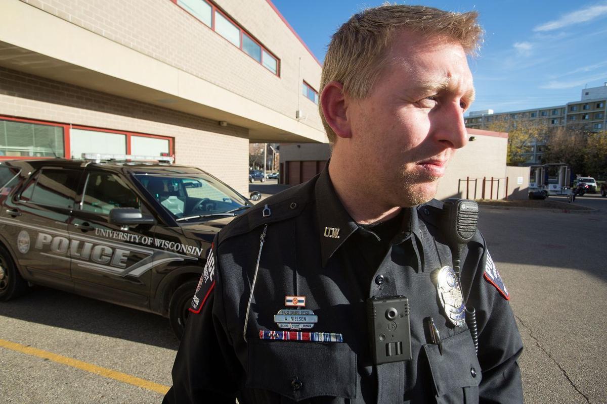 UW-Madison police wear body cameras