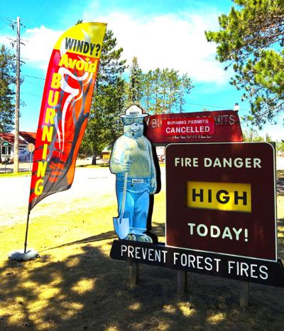 Elevated fire danger over Labor Day Weekend in southern and central Wisconsin