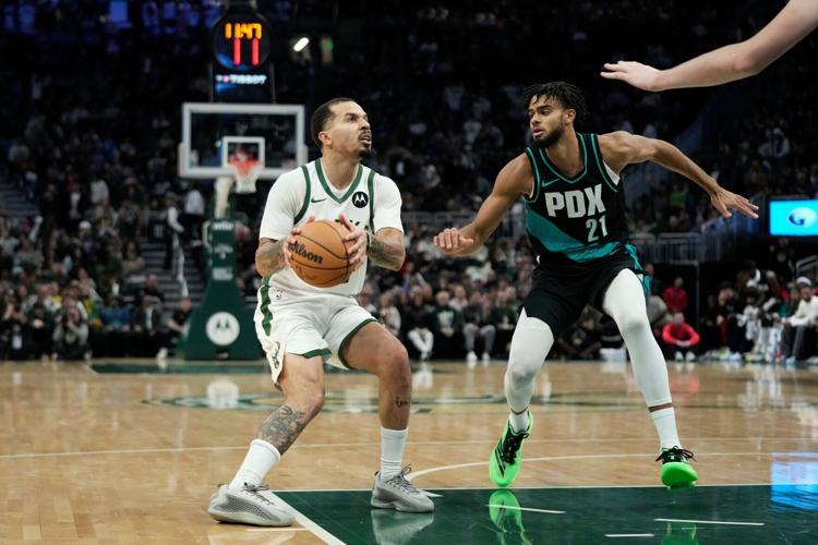 Trail Blazers Bucks Basketball