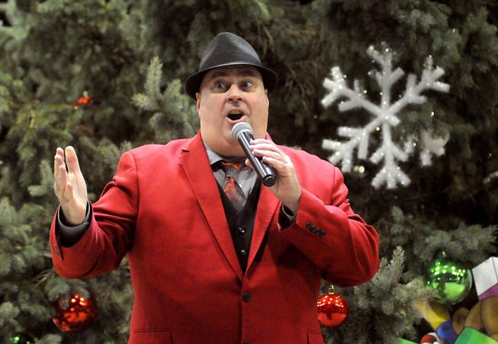 Ludy at Lake Geneva tree lighting ceremony 2020