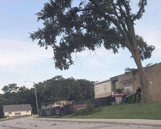 Storm aftermath
