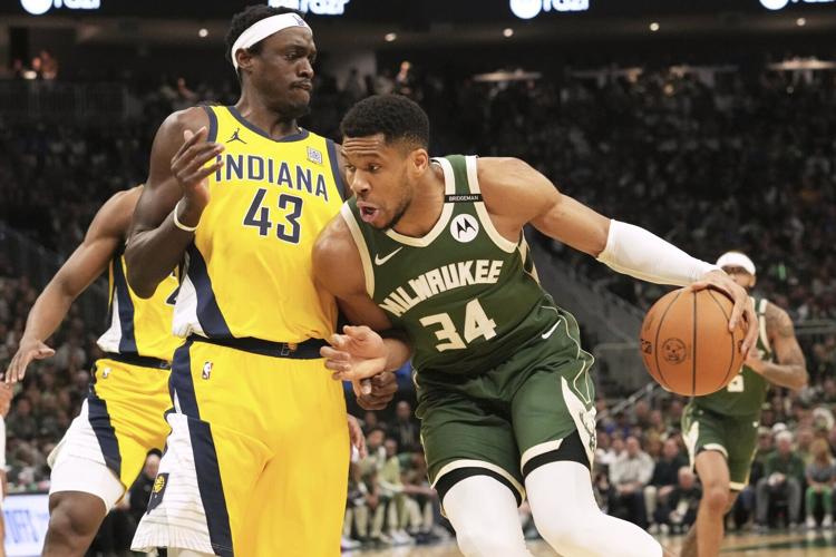 Pacers Bucks Basketball