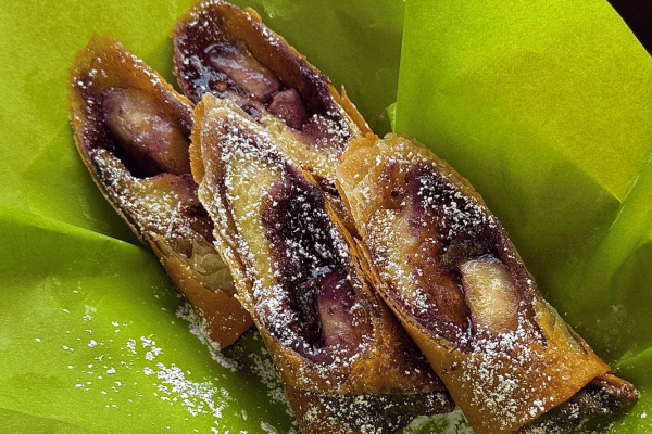 Ube Butter Banana French Toast Lumpia
