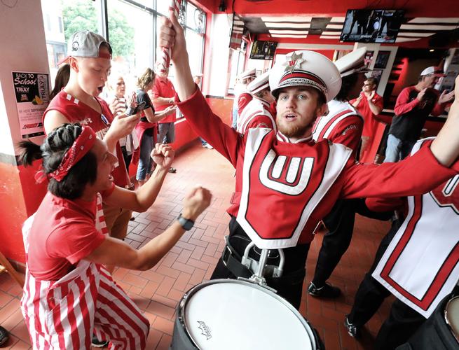 UW Band entertains fans on Regent Street