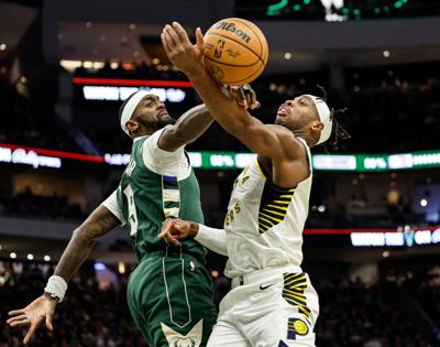Pacers Bucks Basketball