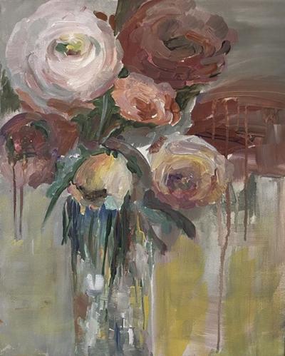 Sharon Larson painting