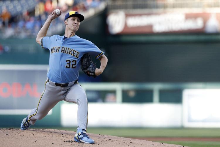 BASEBALL-MLB-WAS-MIL/