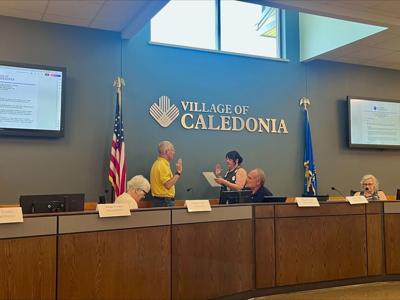 Balch takes oath of office as acting Village President