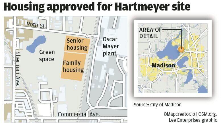 Map: Hartmeyer housing project