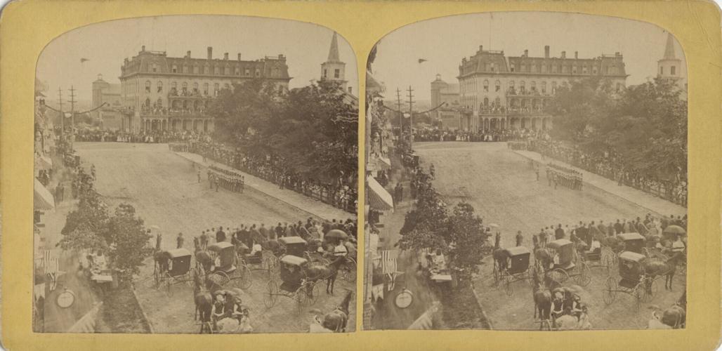 Madison Fourth of July procession, 1876