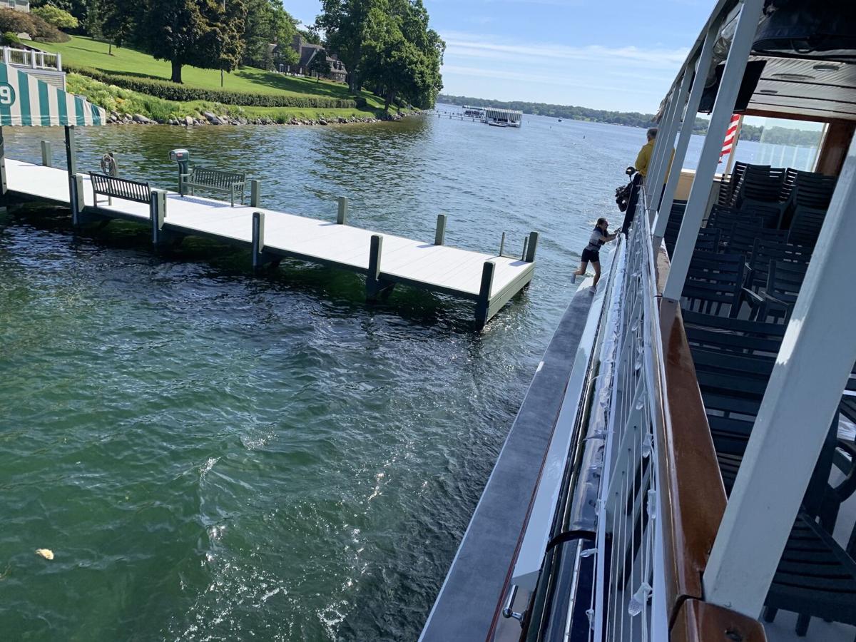 Lake Geneva Cruise Line conducts annual mailboat jumper tryouts for